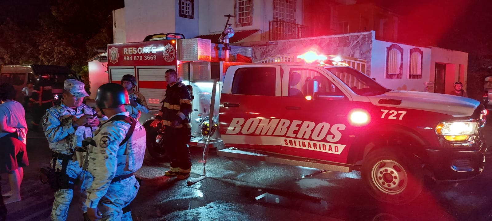 Deja dos muertos explosión de gas en una casa de Playa del Carmen