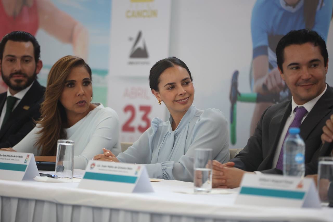 Apuesta Ana Patricia Peralta por Cancún como líder en turismo deportivo