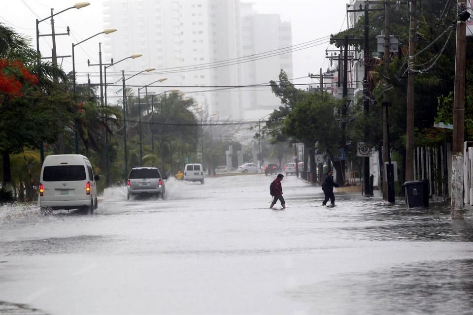 Entrada de Frente Frío #39 dejará lluvias en Cancún