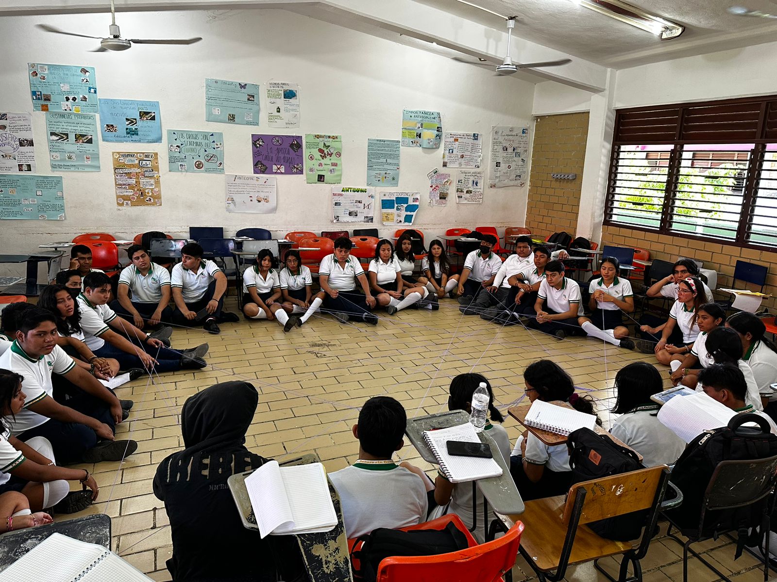 Más de 14 mil alumnos del CECyTE Quintana Roo participan en campaña “Si te drogas, te dañas”