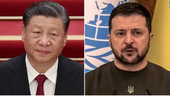 Xi Jinping, habla con Zelensky por primera vez desde la invasión de Rusia