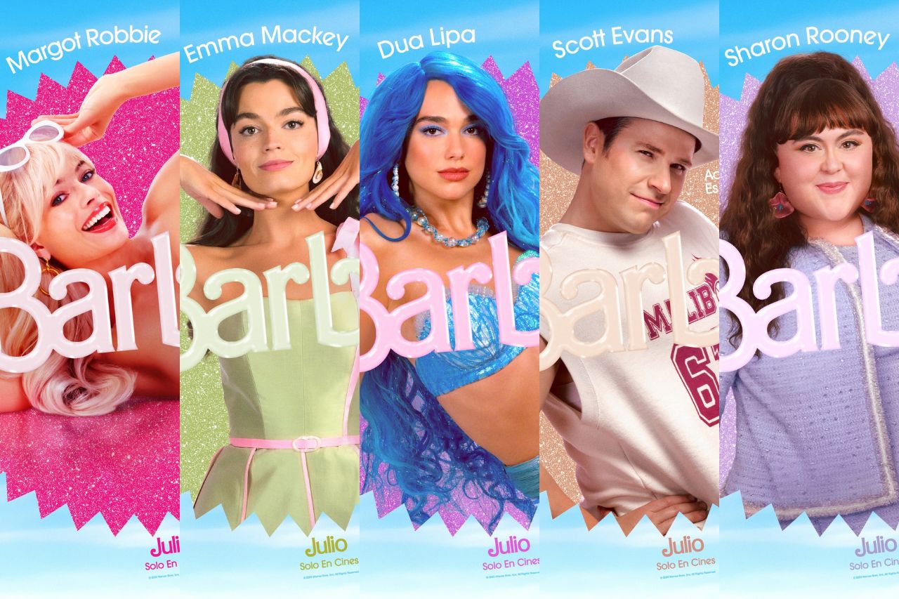 VIDEO: lanzan nuevos póster y Dua Lipa confirma participación como Barbie