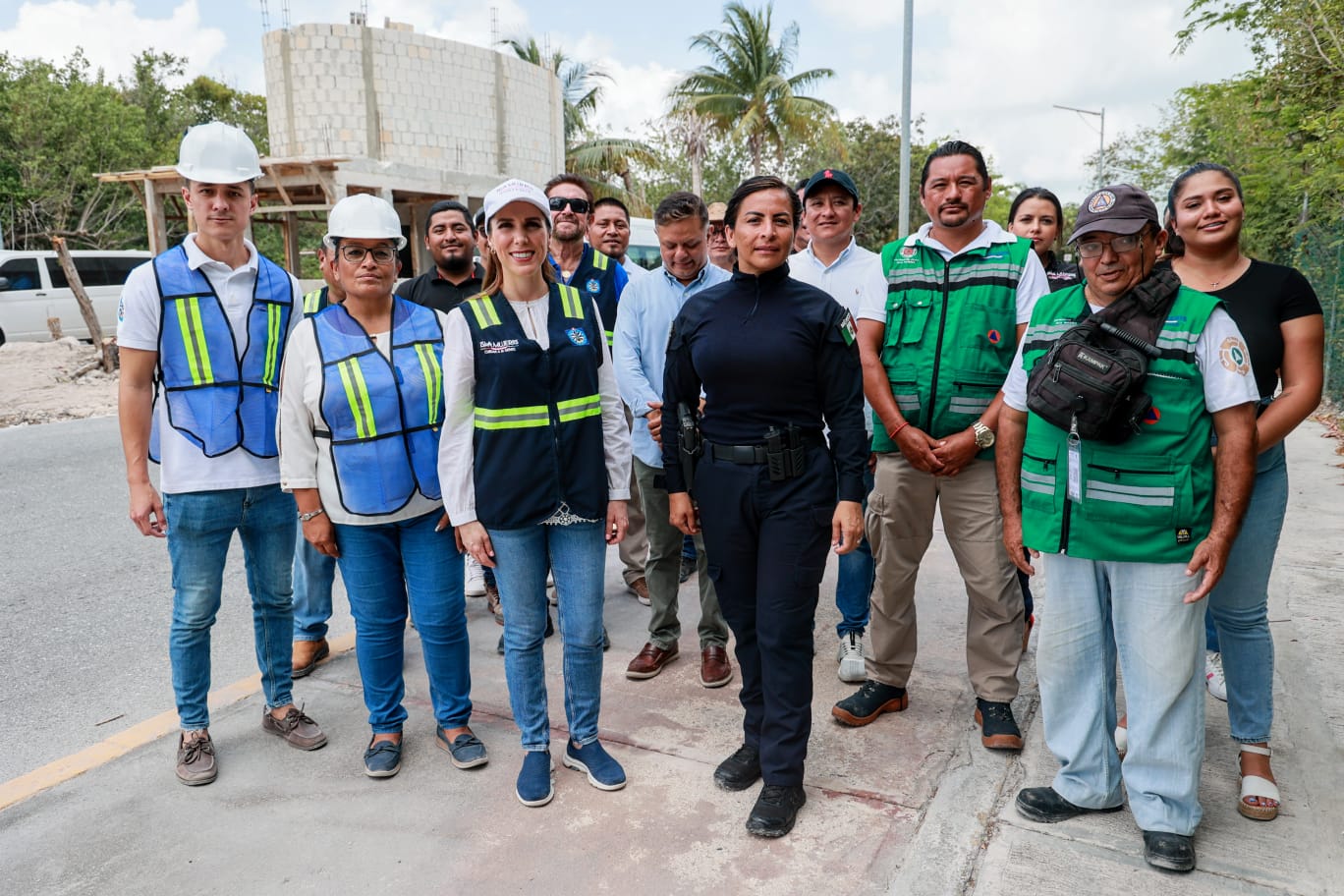 Supervisa Atenea Gómez avances en Costa Mujeres