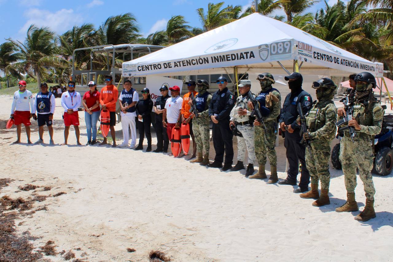Puerto Morelos refuerza seguridad pública a negocios