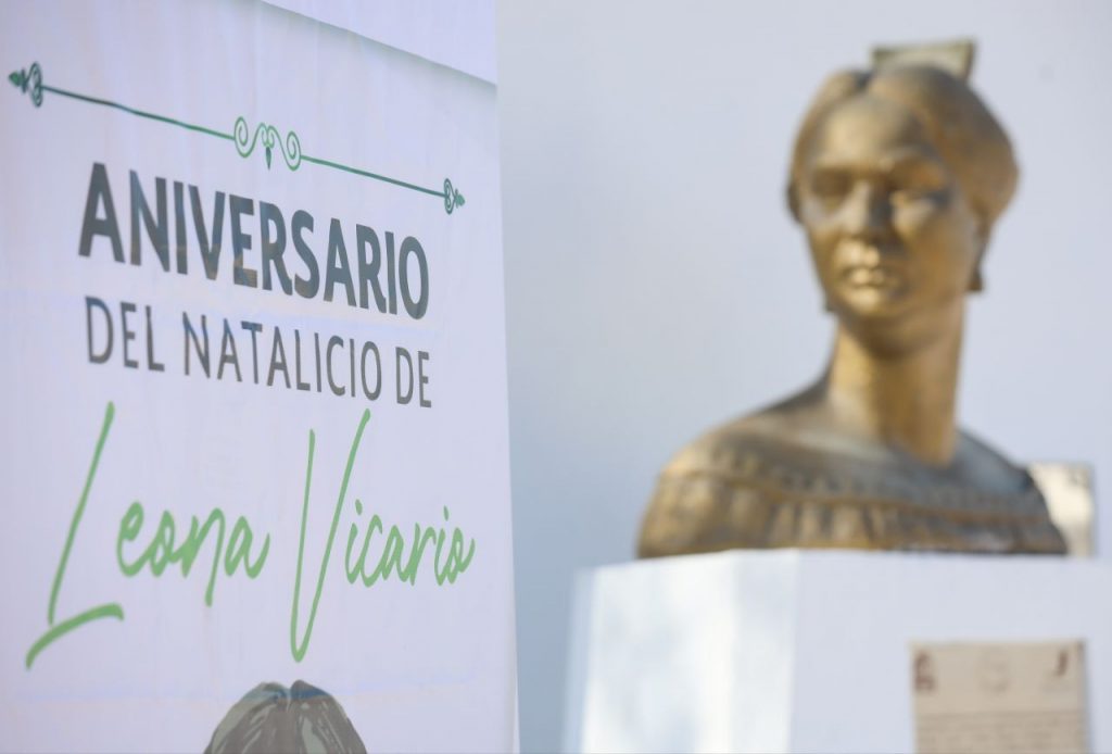 Blanca Merari conmemora el 234 aniversario del natalicio de Leona Vicario, declarada Benemérita y Dulcísima Madre de la Patria. 