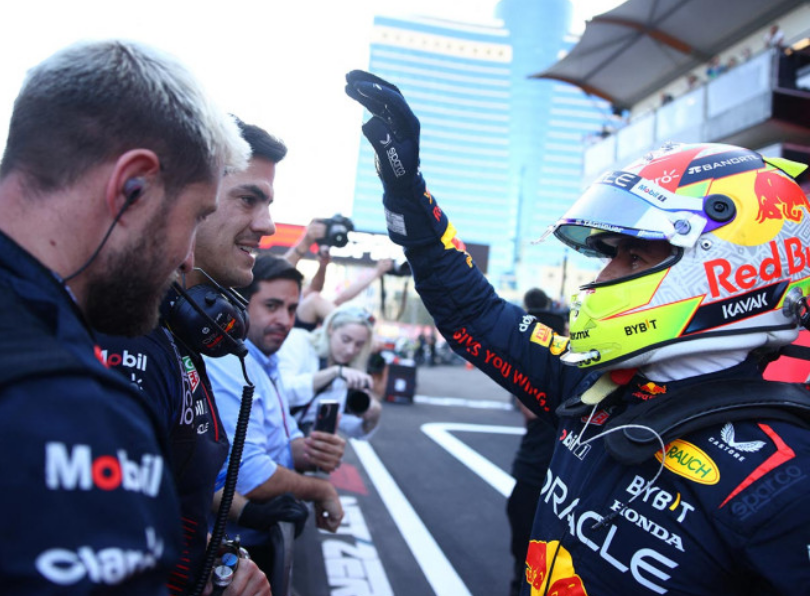 En Red Bull aplaudieron el ataque de ‘Checo’ Pérez en sprint de Azerbaiyán