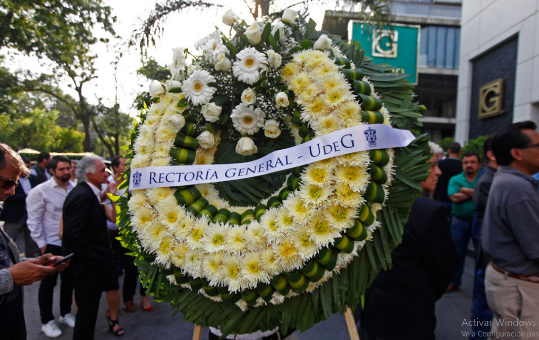 Despiden con homenaje a Raul Padilla, presidente de la FIL de Guadalajara