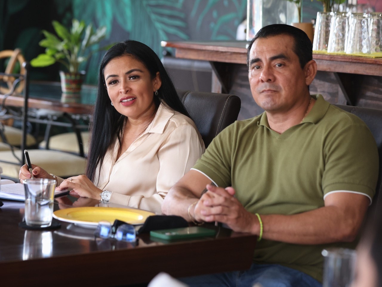 Blanca Merari tiende puentes de comunicación con el sector empresarial de Puerto Morelos