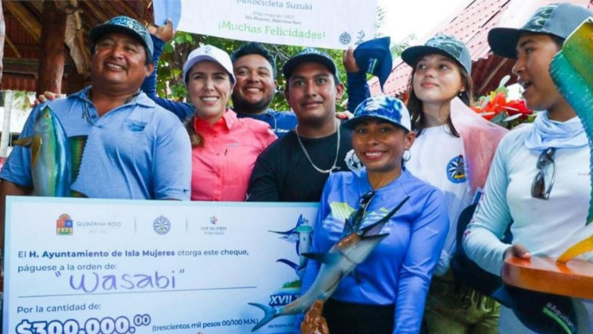 Continúan las inscripciones para el gran Torneo de Pesca de Isla Mujeres “Cosme Alberto Martínez Magaña”