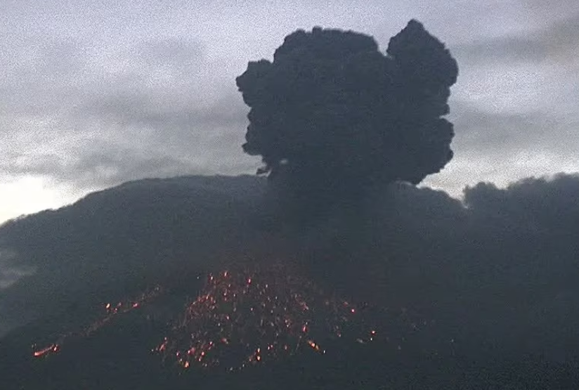 Registra fuertes explosiones el Popocatépetl