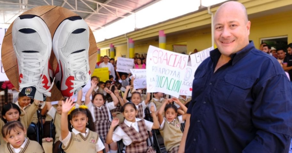 Gobernador de Jalisco presume tenis de Chivas
