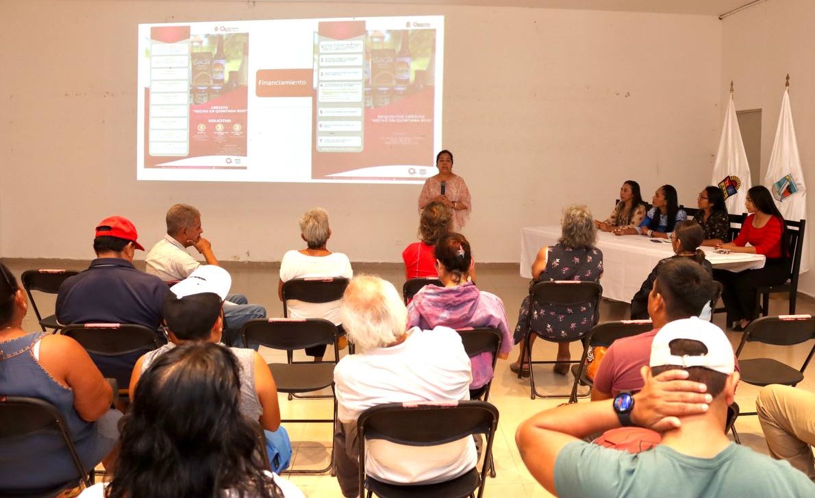 Capacitan a emprendedores en distintivo “Hecho en Quintana Roo” en PM