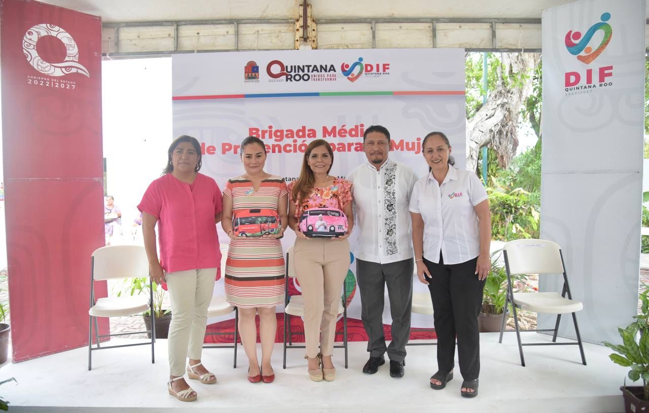 DIF Q. Roo, beneficia a 112 mujeres en Cancún con la Brigada Médica de Prevención para la mujer