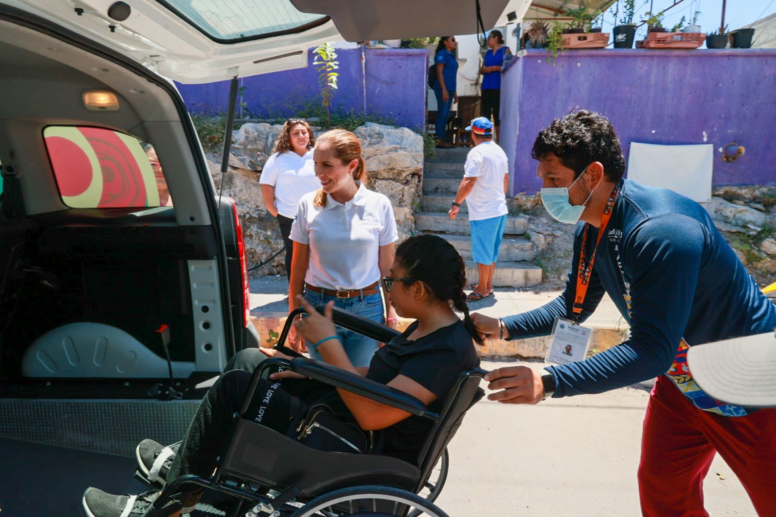 Atenea Gómez promueve una mejor calidad de vida para las personas con discapacidad