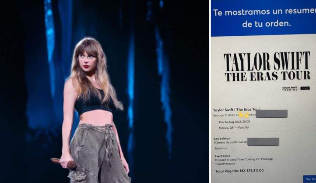 Joven gastó más de 75 mil pesos para ver a Taylor Swift