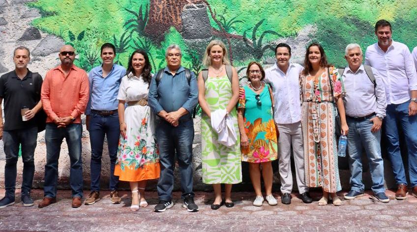 Invita gobierno de Puerto Morelos a alcaldes brasileños a visitar el destino