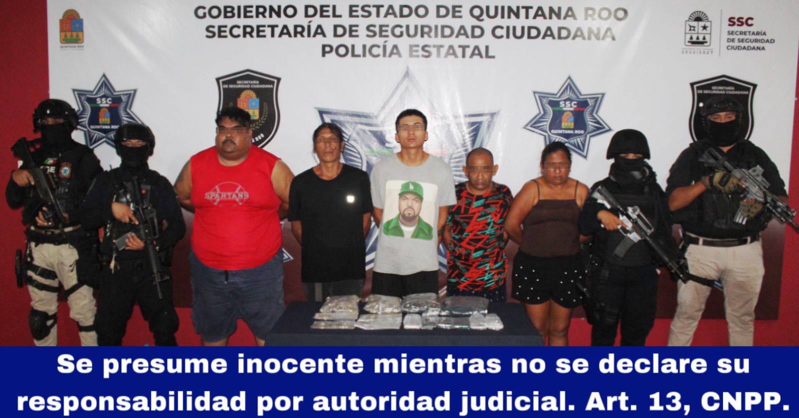 Detienen a 17 personas en tres municipios de Quintana Roo