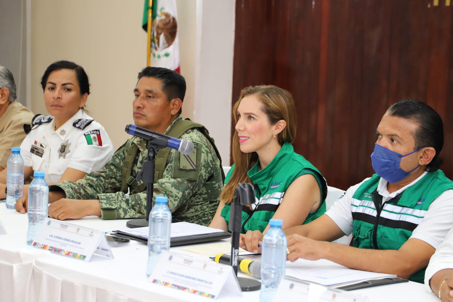 Atenea Gómez instaló el Comité Operativo Especializado en Fenómenos Hidrometeorológicos Temporada 2023