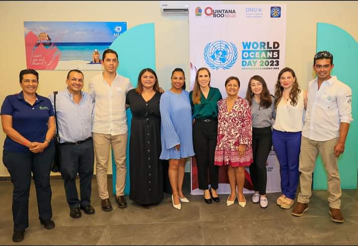 Atenea Gómez se suma a la celebración del Día Mundial de los Océanos