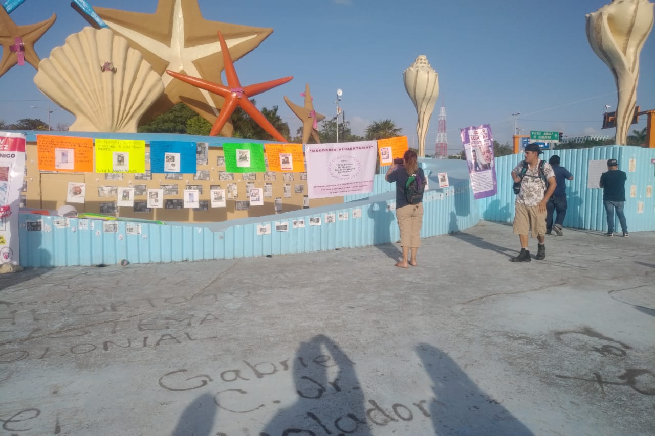 En el ‘Día del Padre’ exhiben con marcha a deudores alimentarios en Cancún