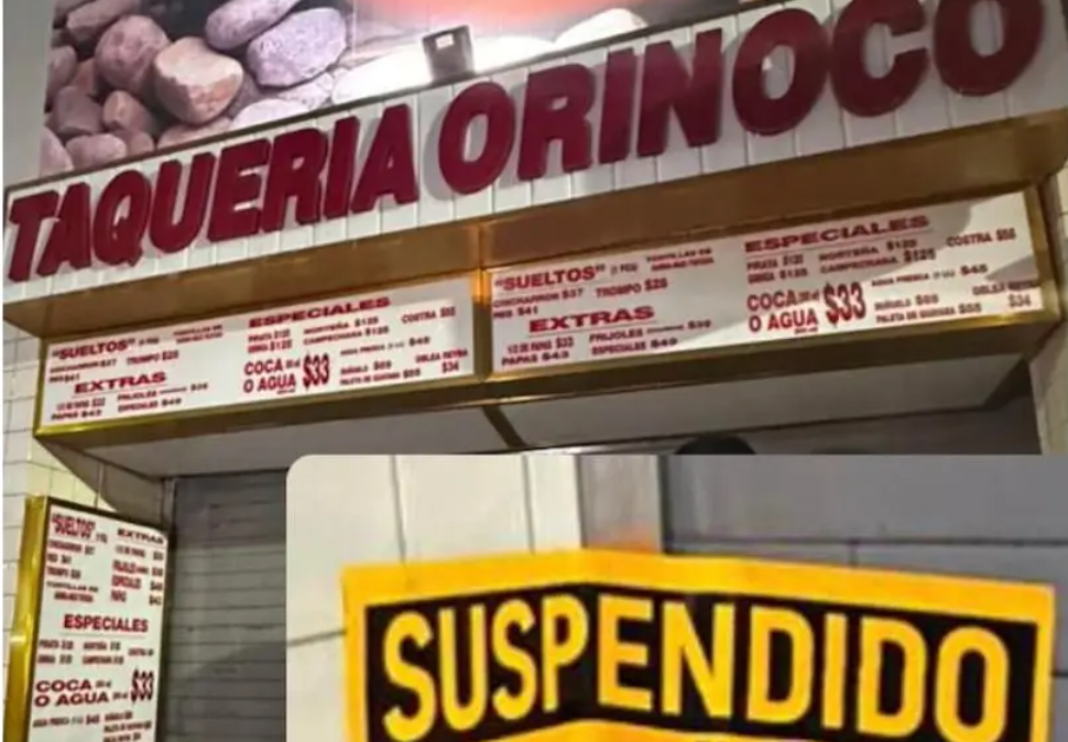 Suspenden a Taquería Orinoco tras video de empleado golpeado