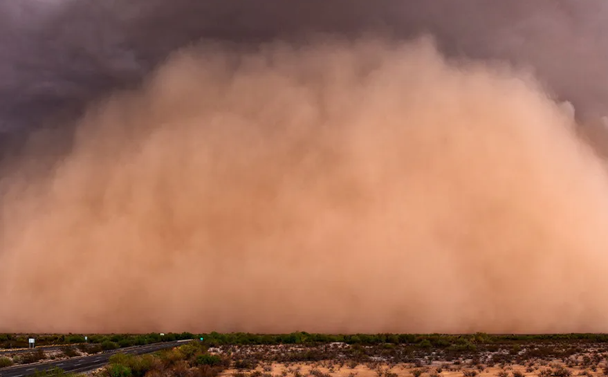 Esperan llegada de una nube de polvo del Sahara este sábado