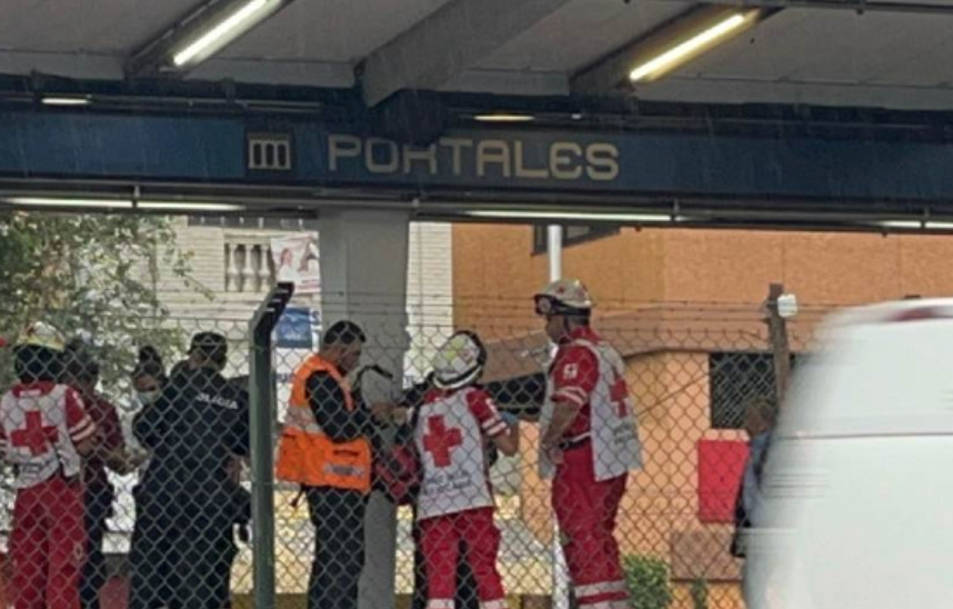 Fallece mujer en Metro Portales de la CDMX