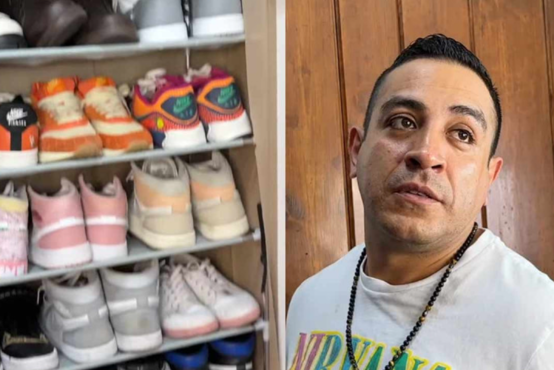 Actor Luis Fernando Peña, confiesa que compra tenis pirata en Tepito