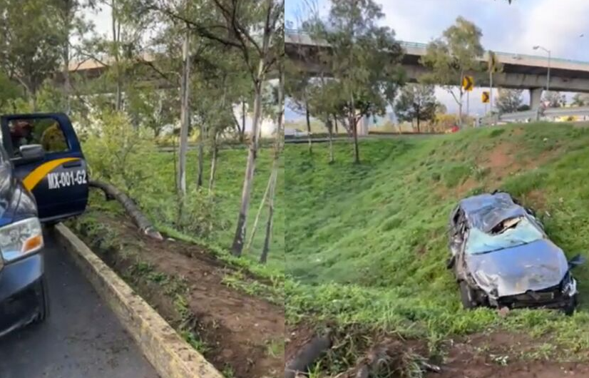 Accidente en Periférico e Insurgentes deja un muerto