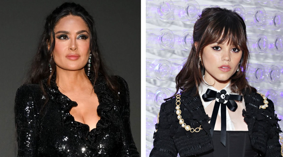 Salma Hayek le manda emotivo mensaje a la actriz de “Merlina”