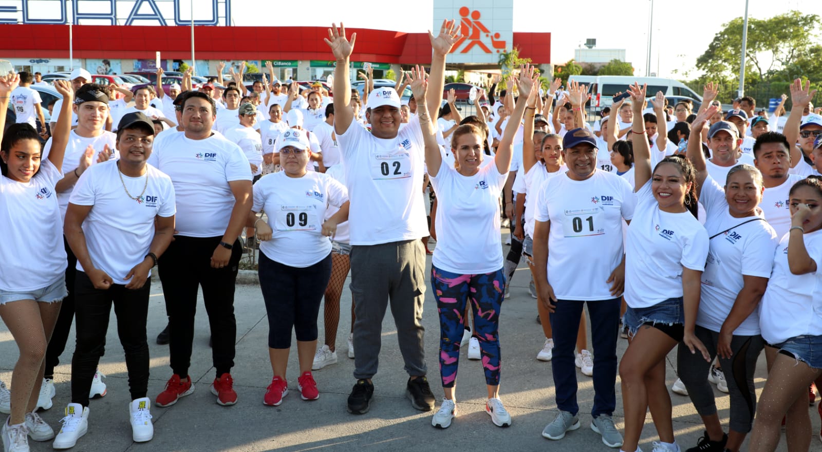 Inician festejos por 30 aniversario de Solidaridad con carrera en Puerto Aventuras