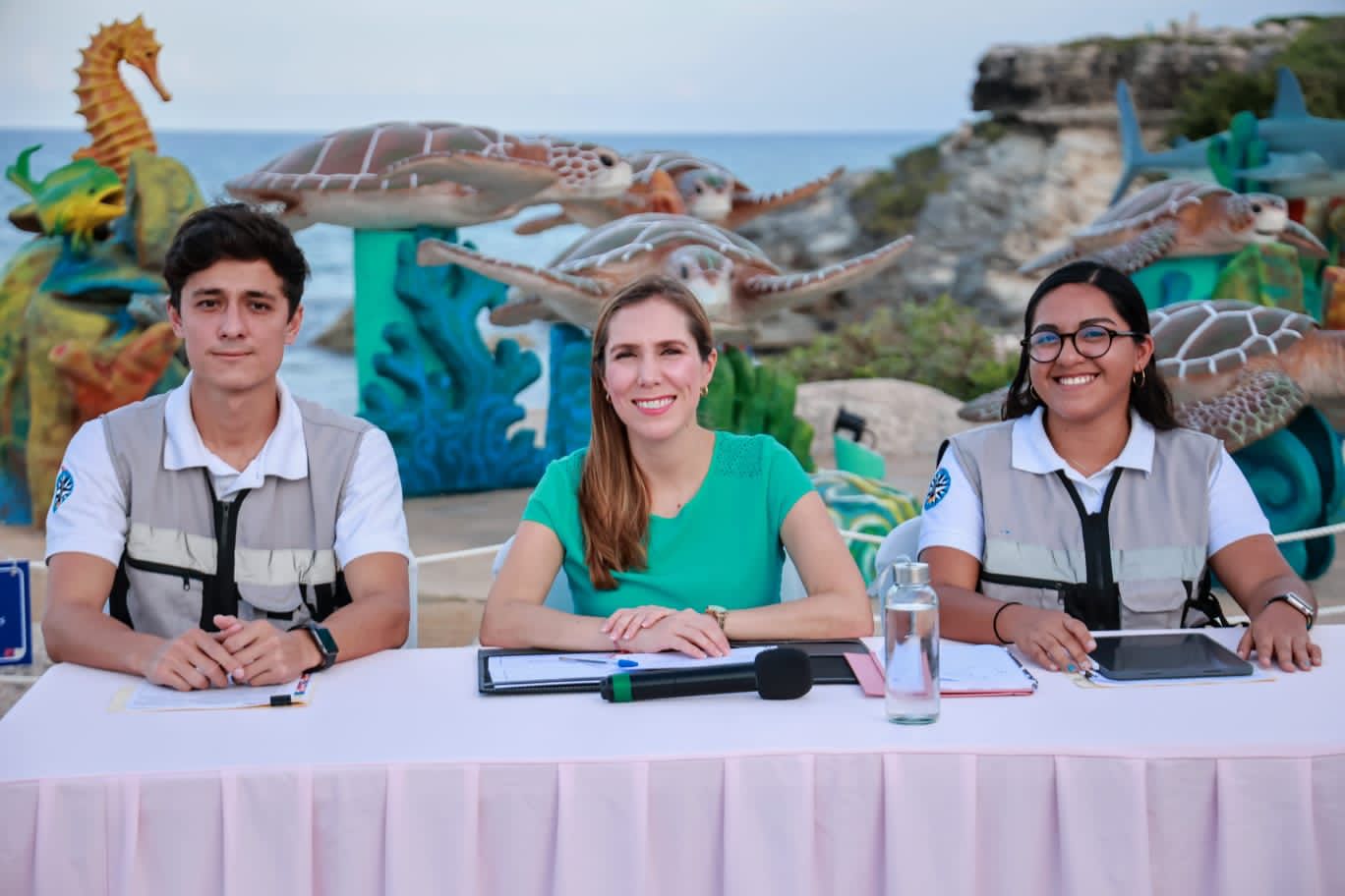 Atenea Gómez anuncia la inauguración del Malecón Caribe en Isla Mujeres