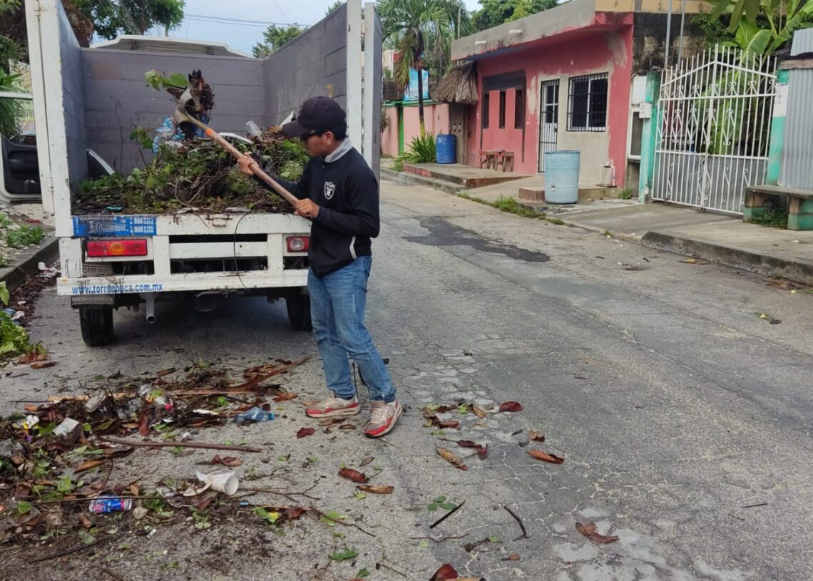 La Coordinación de Protección Civil de Puerto Morelos se mantiene atenta por las lluvias