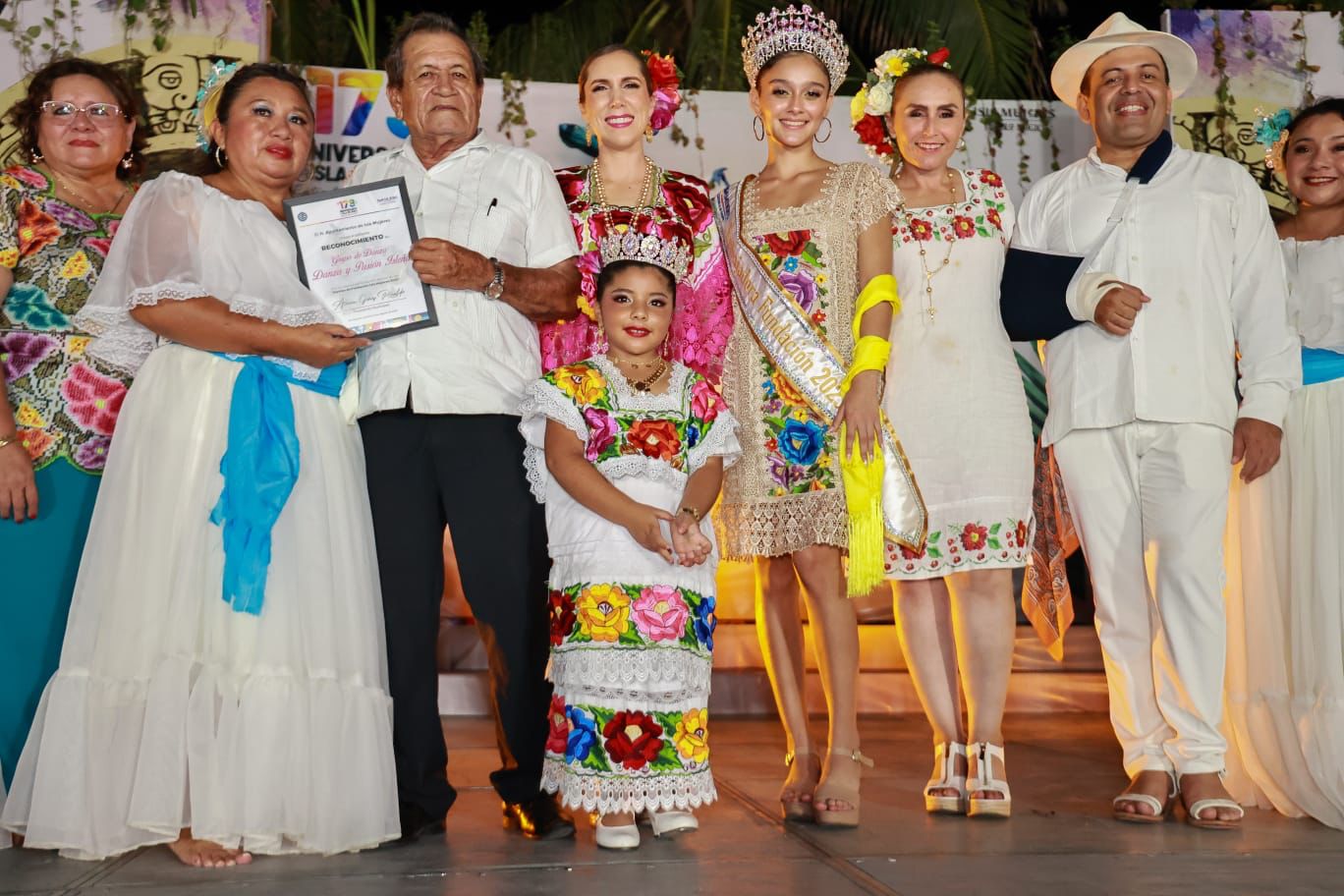 Atenea Gómez invita a vivir  las Fiestas de Fundación de lsla Mujeres