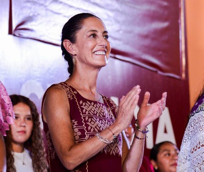 Claudia Sheinbaum arraza en todas las encuestas