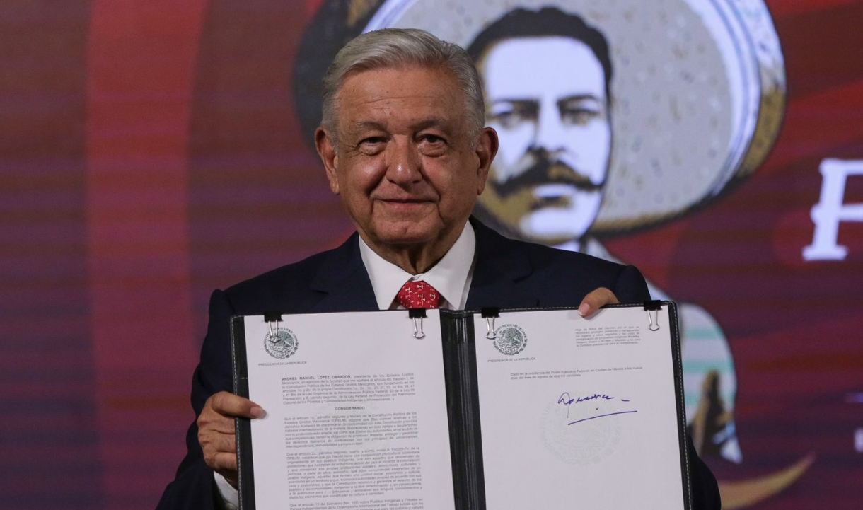 Quedarán protegidos sitios sagrados de pueblos indígenas: López Obrador