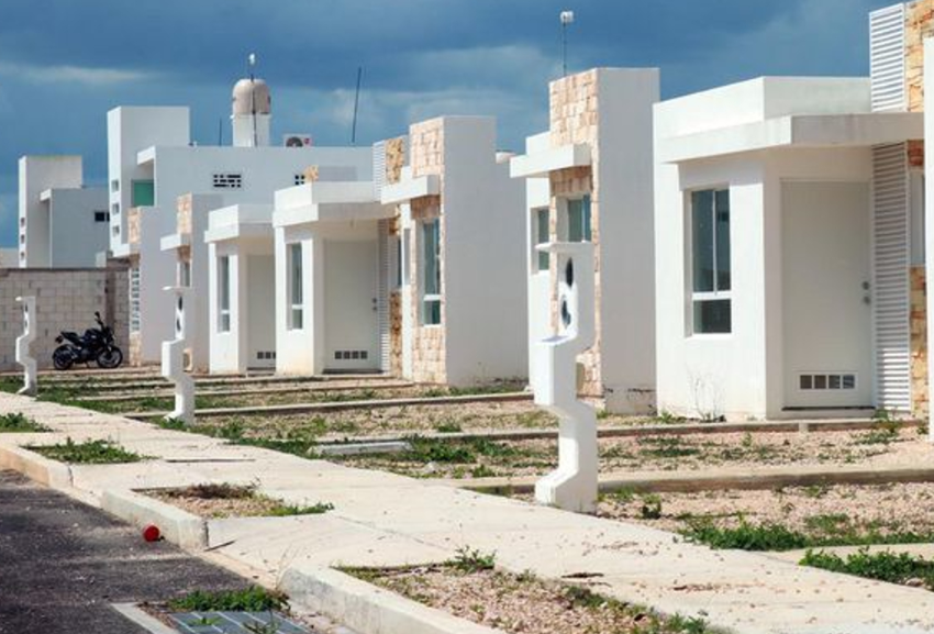 Casas de Infonavit abandonadas en Nuevo León