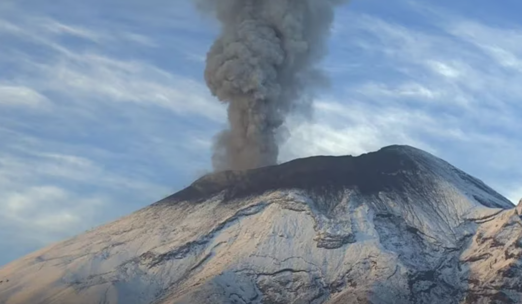 Caerá ceniza del Popocatépetl en la CDMX