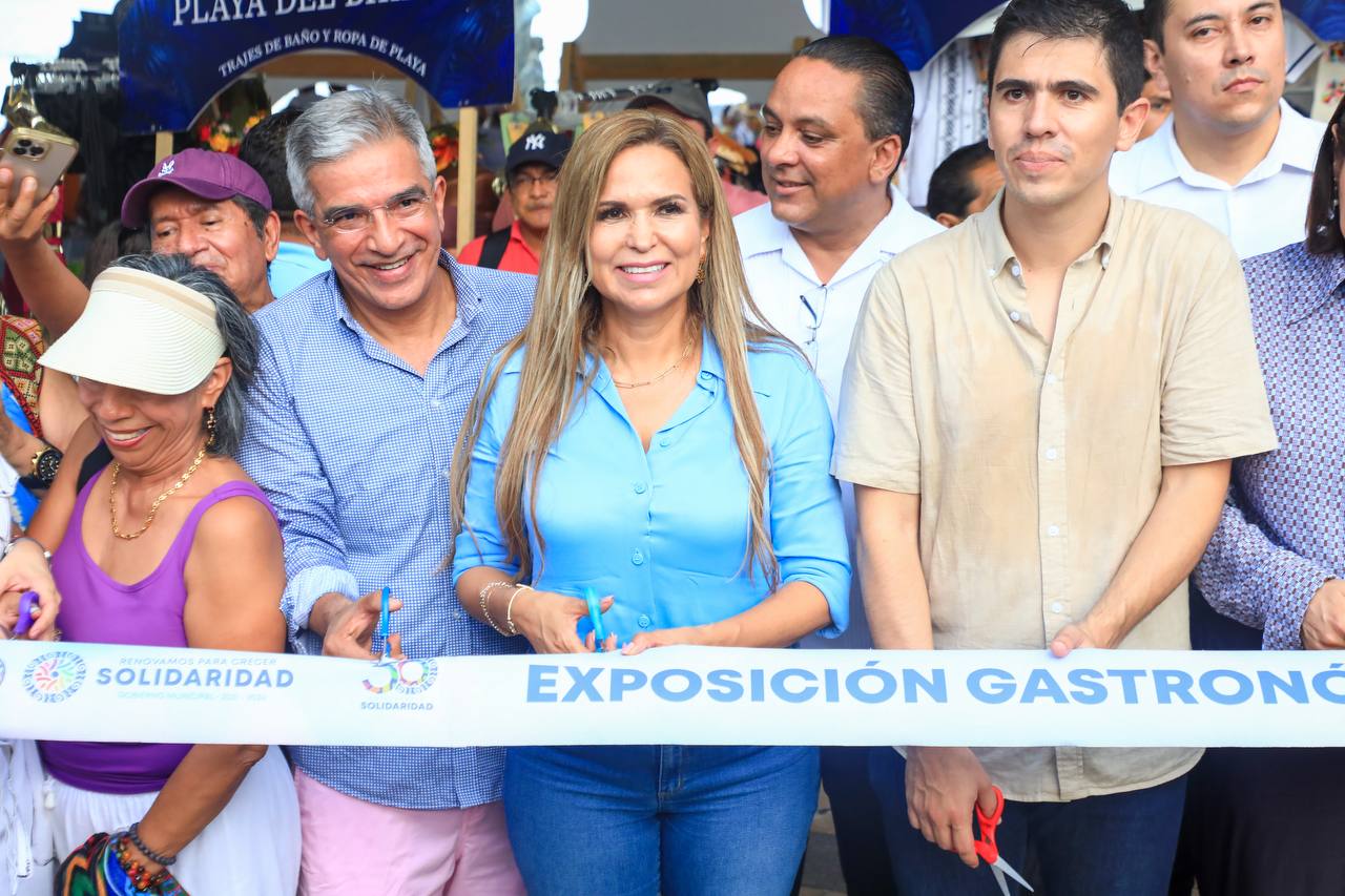 Exitosa exposición gastronómica por festejos de Solidaridad