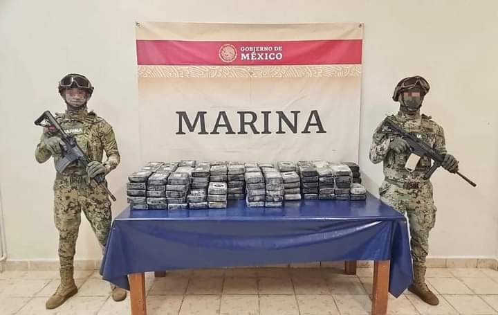 Aseguran 159 kilos de droga en Puerto Aventuras