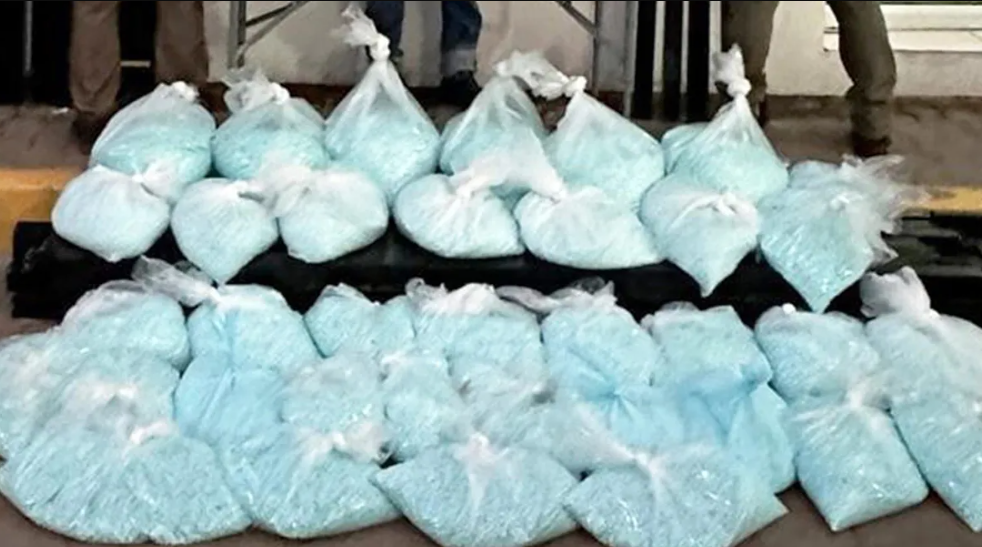 Encuentran en Sinaloa más de 2 millones de pastillas de fentanilo