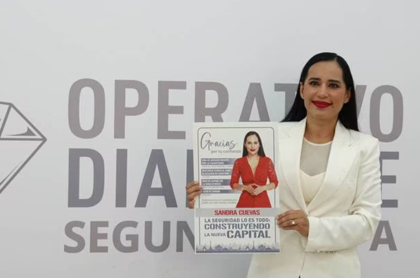 Sandra Cuevas pedirá licencia para competir por candidatura de CDMX