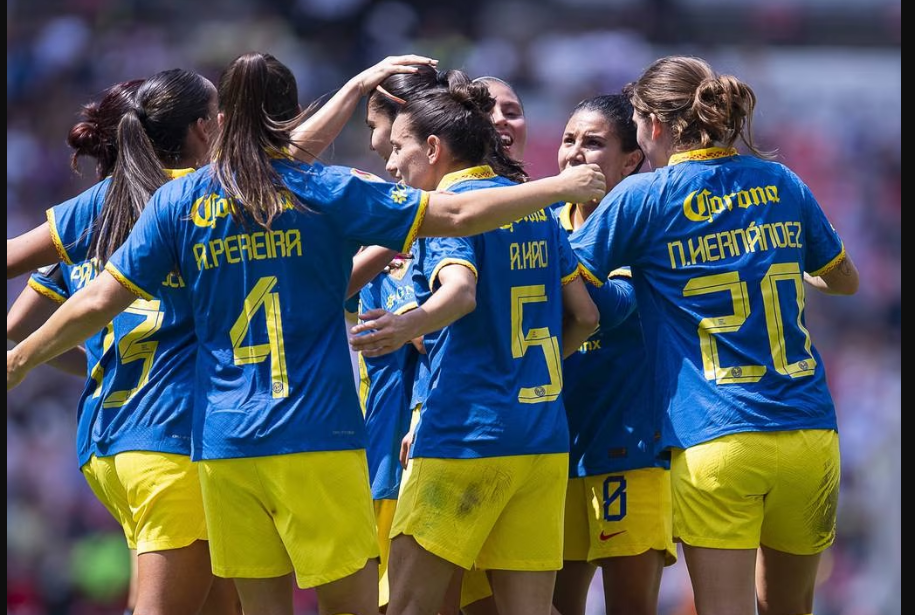 América Femenil vence al Real Madrid en el Azteca