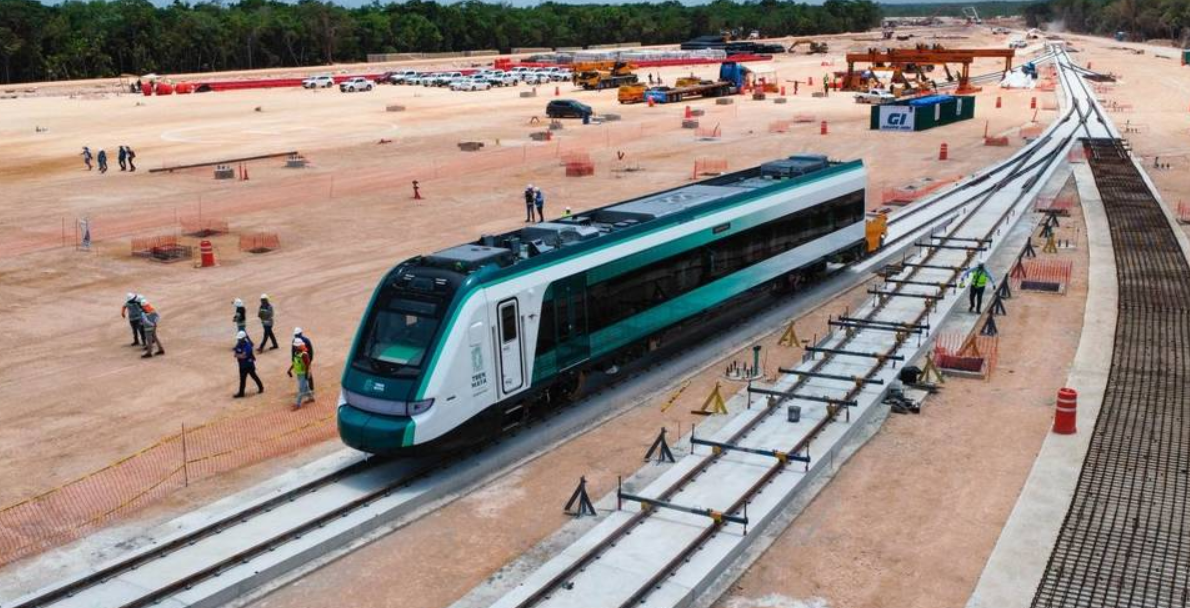 Tren Maya, obra más importante que se construye en el mundo: López Obrador