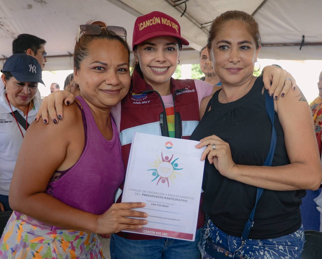 Impulsa Ana Paty Peralta participación de los cancunenses para la construcción de una mejor ciudad