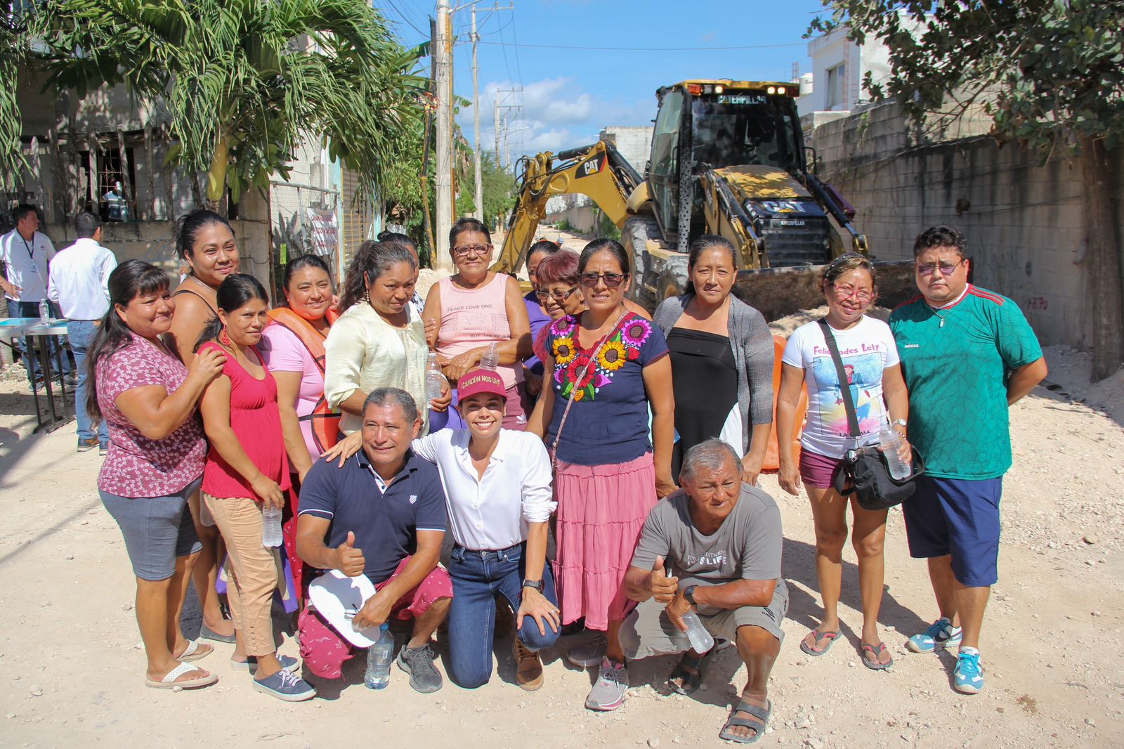 Vigila Ana Paty Peralta obras de justicia social para colonia La Noria