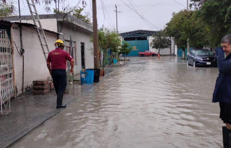 Fuertes lluvias afectan a Nuevo León