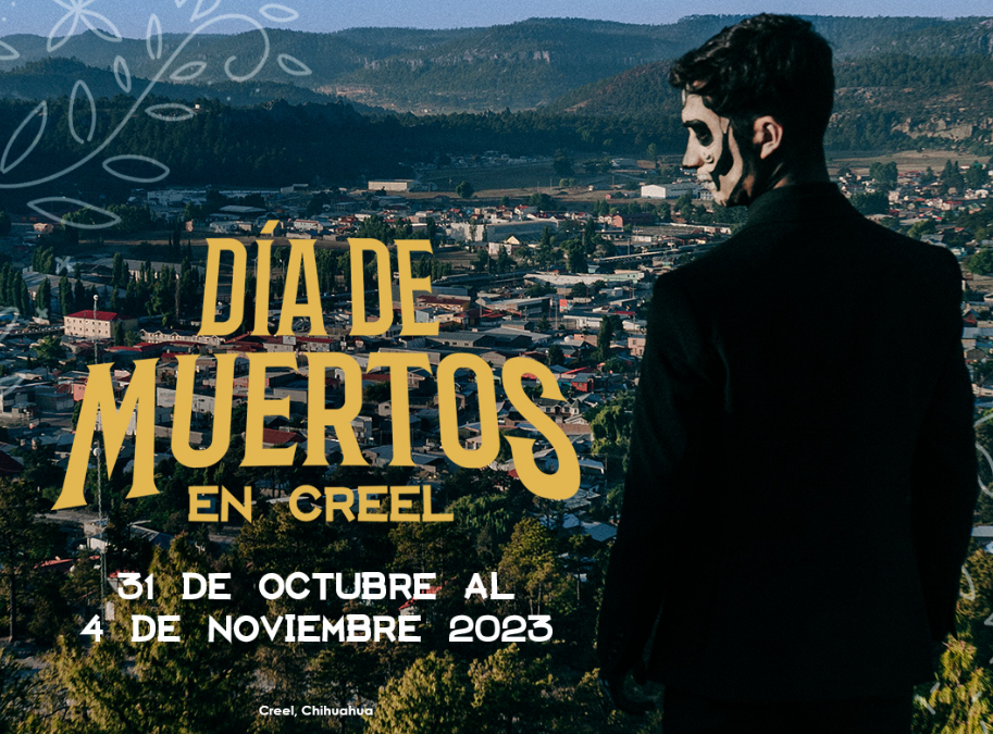 Preparan celebración por el Día de Muertos en el Pueblo Mágico de Creel, Chihuahua