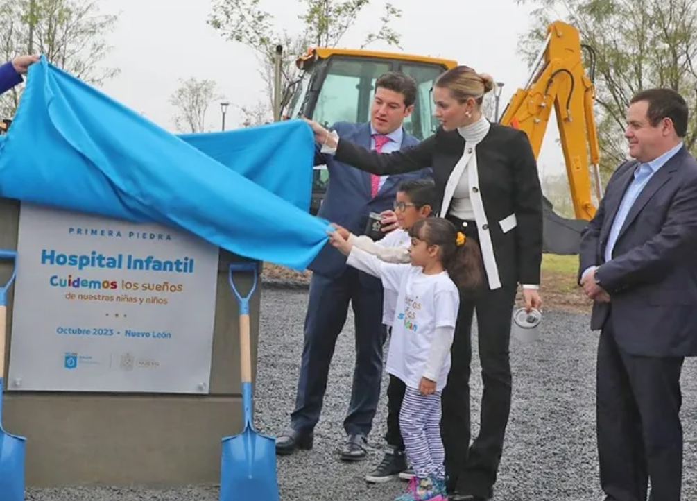 Inician las obras del nuevo Hospital Infantil en Nuevo León