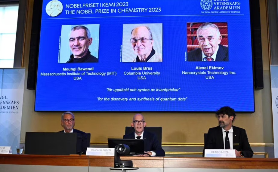 Moungi G. Bawendi, Louis E. Brus y Alexei I. Ekimov ganan Premio Nobel de Química 2023